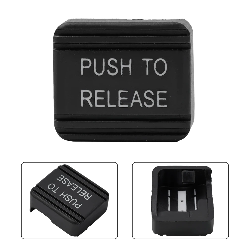 Parking bantalan Pedal rem kendaraan karet hitam, parkir untuk menghindari perjalanan 09-17 untuk Dodge untuk Durango 13-21