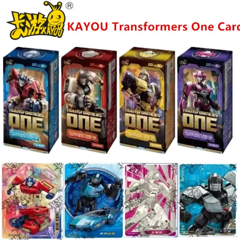 KAYOU Transformers One Card Optimus Prime Anime Character  Cards Limited Edition Card Children Christmas and birthday gifts