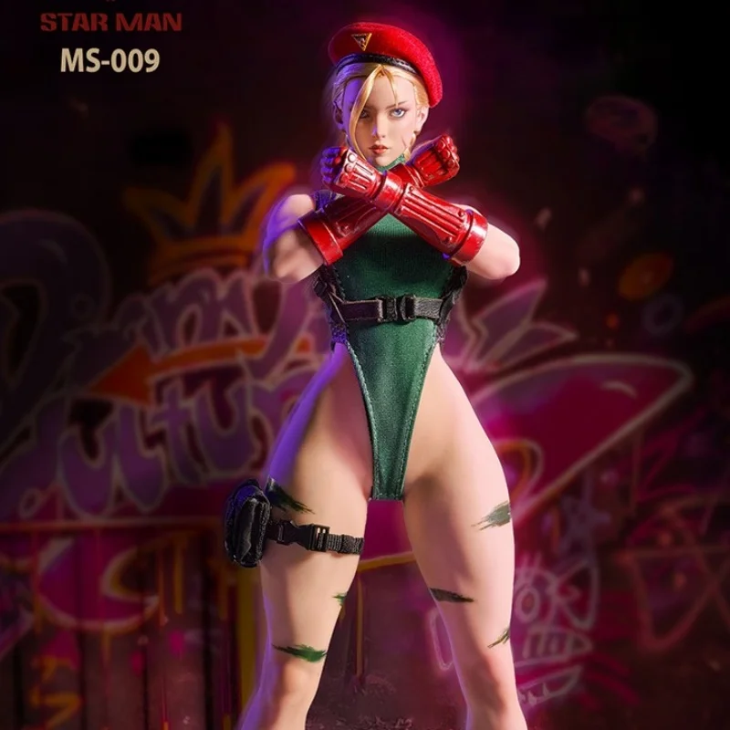 New In Stock Star Man Ms-009 1/6 Scale Female Soldier Agent Cammy Game Series Fighting Master 12-Inches Action Figure Model Toy