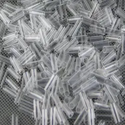 500pcs Heat Shrink Tubes for Hair Extensions Without adhesive Transparent Color Fusion Hair Accessories tools