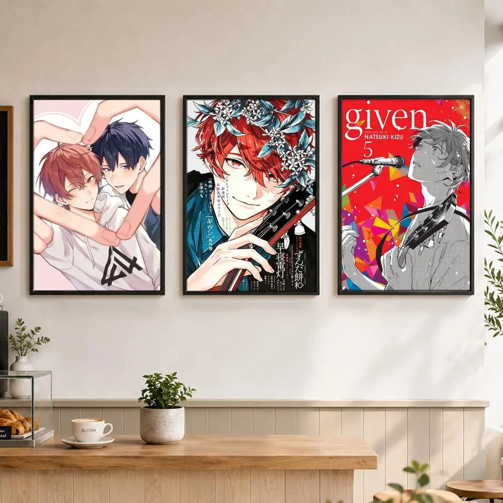 Anime G-Given Poster Poster, Wall Decor Art Print, Abstract Wall Decor Art Print for Living Room