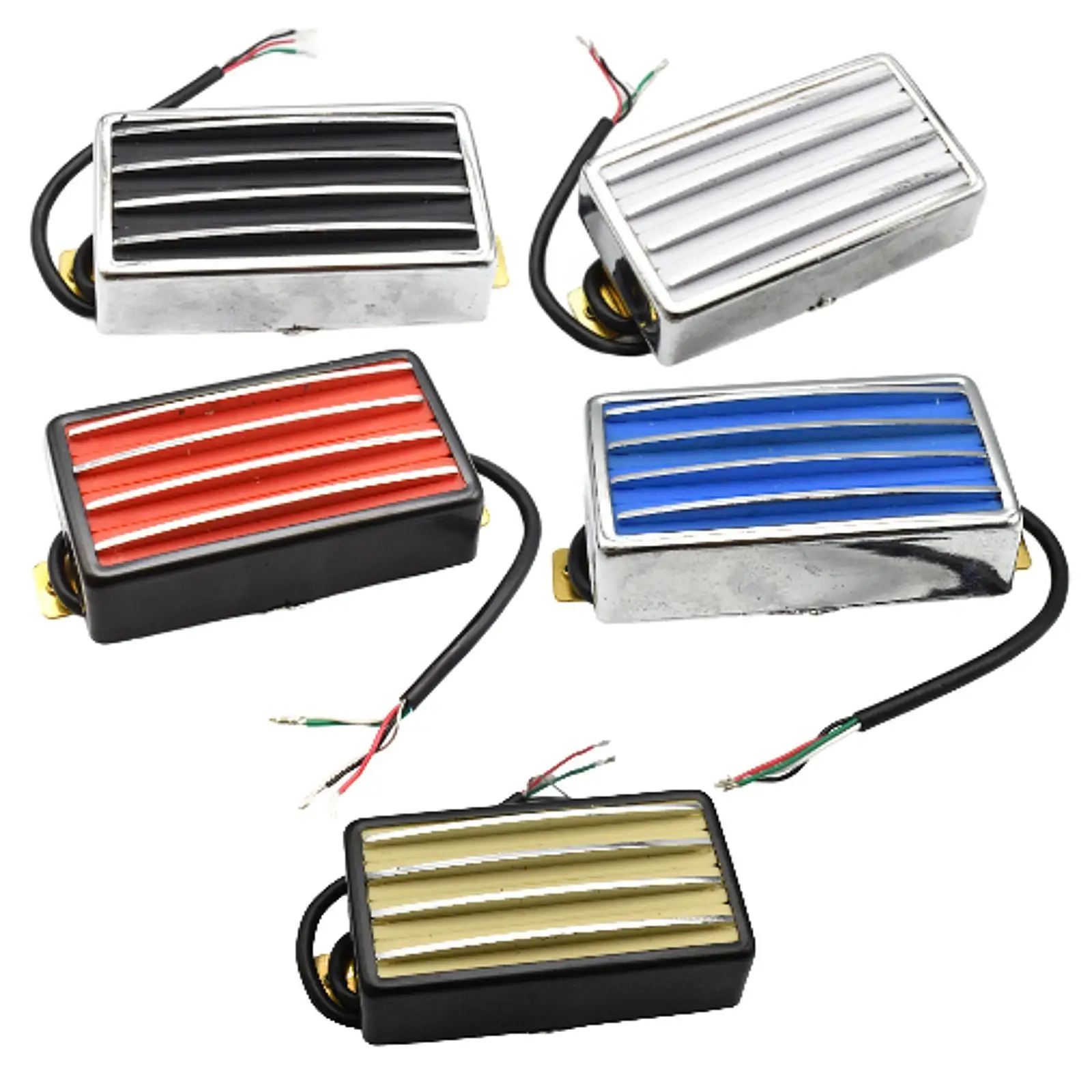 

Компактный звукосниматель-хамбакер для электрогитары, профессиональные аксессуары, прочная полипропиленовая керамика для акустического и электрического использования