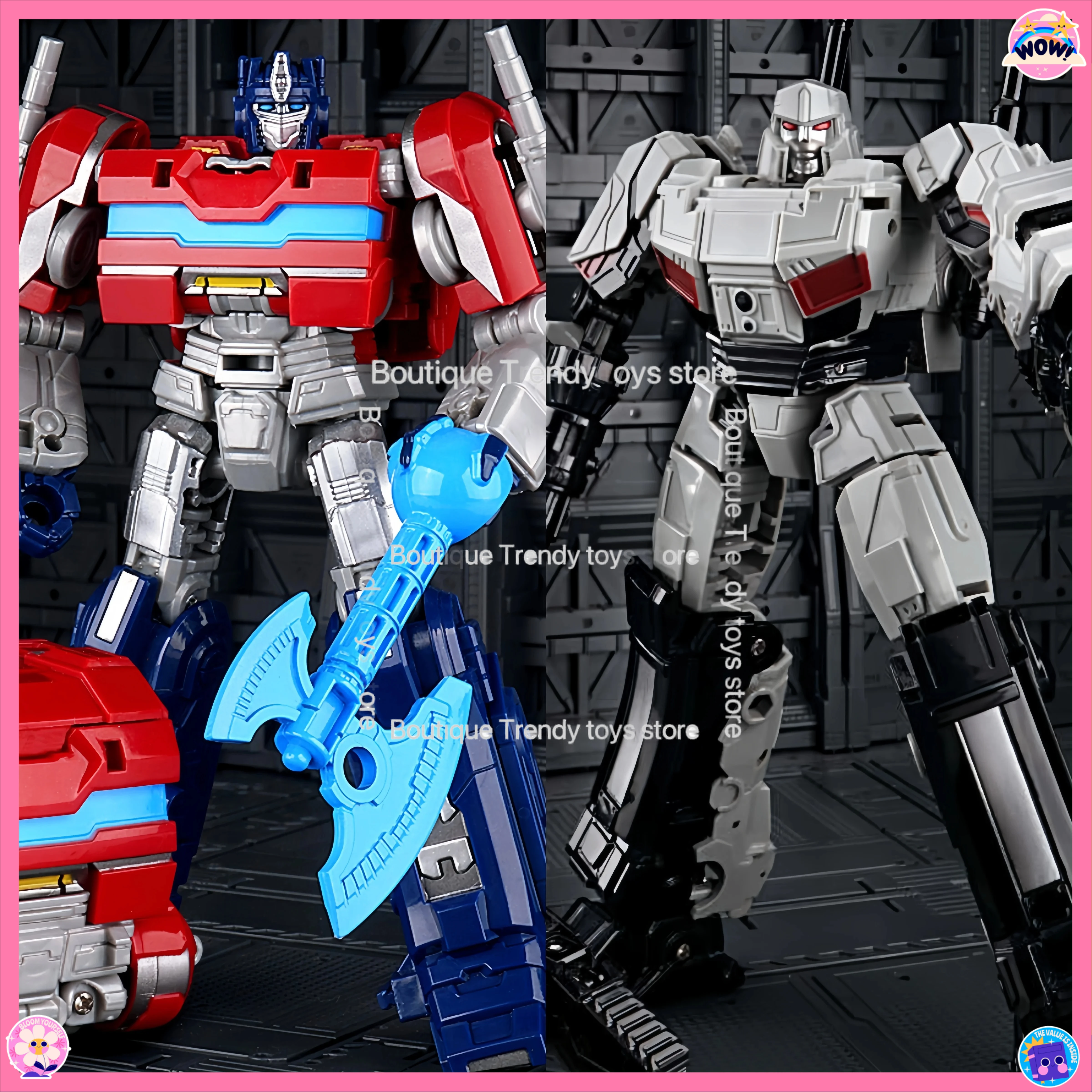 【Nieuwe collectie】Jinke Model SS114 Metal Transformation Robot - Megatank Vervorming Action Figure Collectible Gift voor kinderen volwassenen