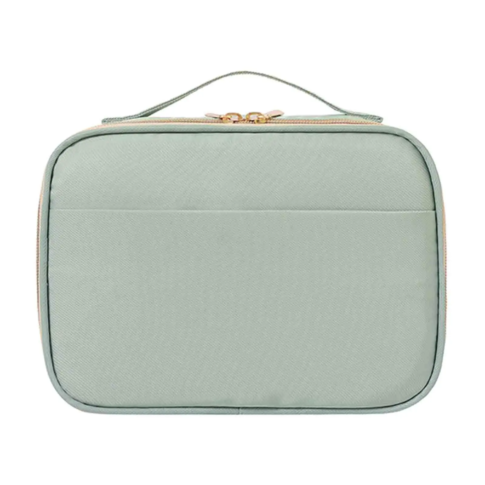 Makeup Bag Zipper Pouch Use Brushes Stylish for Toiletries