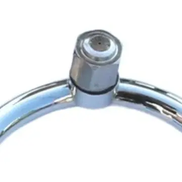 4-Head Circular Misting Nozzle Stainless Steel for Garden Watering Irrigation Systems and Greenhouse Humidification