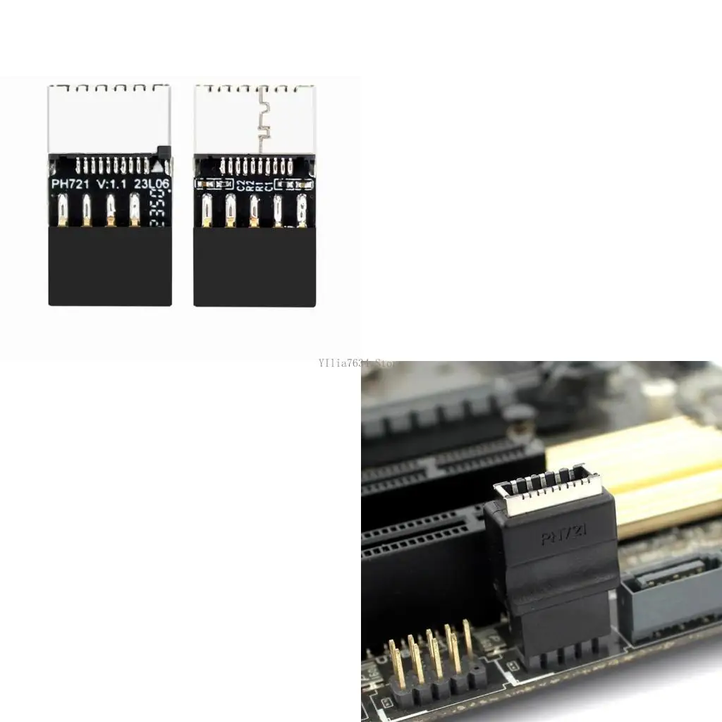 

USB 2.0 к печати Адаптер небольшой размер и быстрая скорость для преобразования расширения порта материнской платы на рабочем