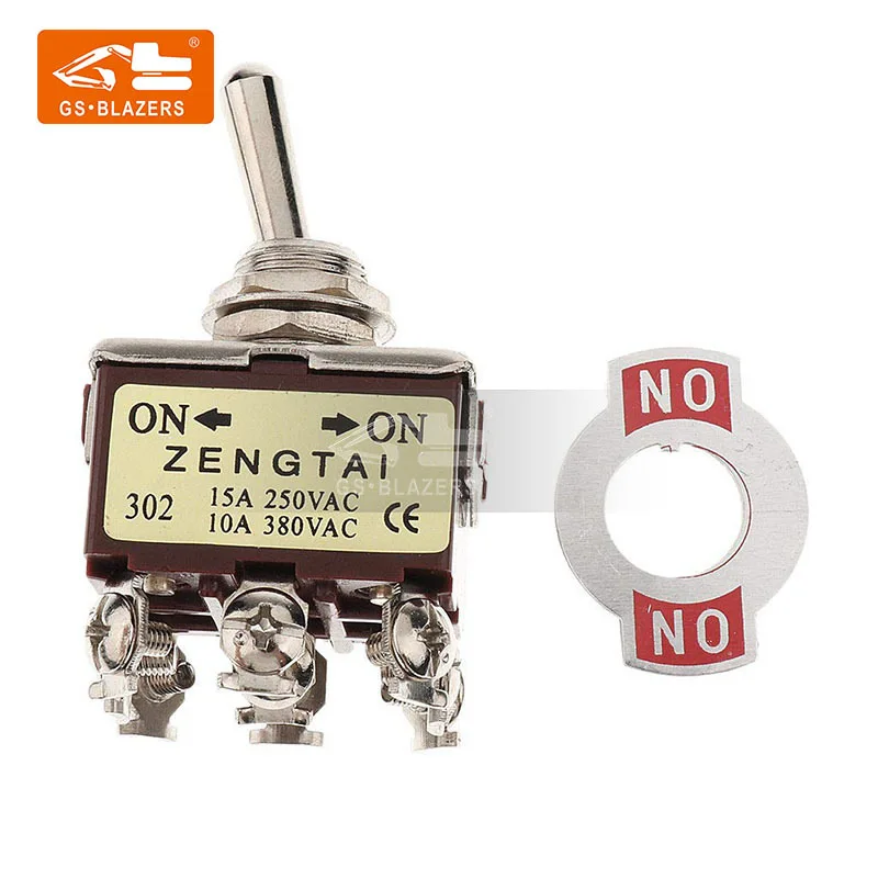 9-Wire Manual Throttle Backup Switch For E312 320 320B 320C 320D Excavator Parts
