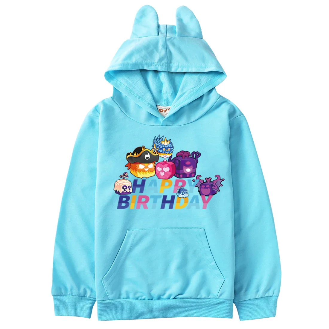 

New Game Blox Fruits Hoodie Kids Cartoon Clothes Baby Girls Cute Outerwear Junior Boys Cartoon Coats Children's Fashion Clothing