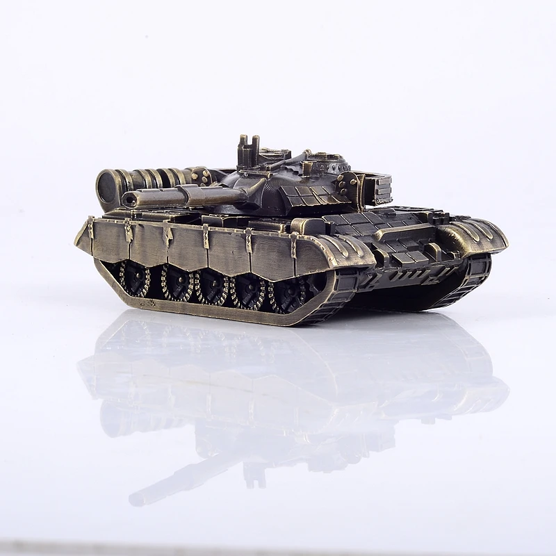 China 59D main battle tank all metal finished model decommissioning souvenir Home furnishings