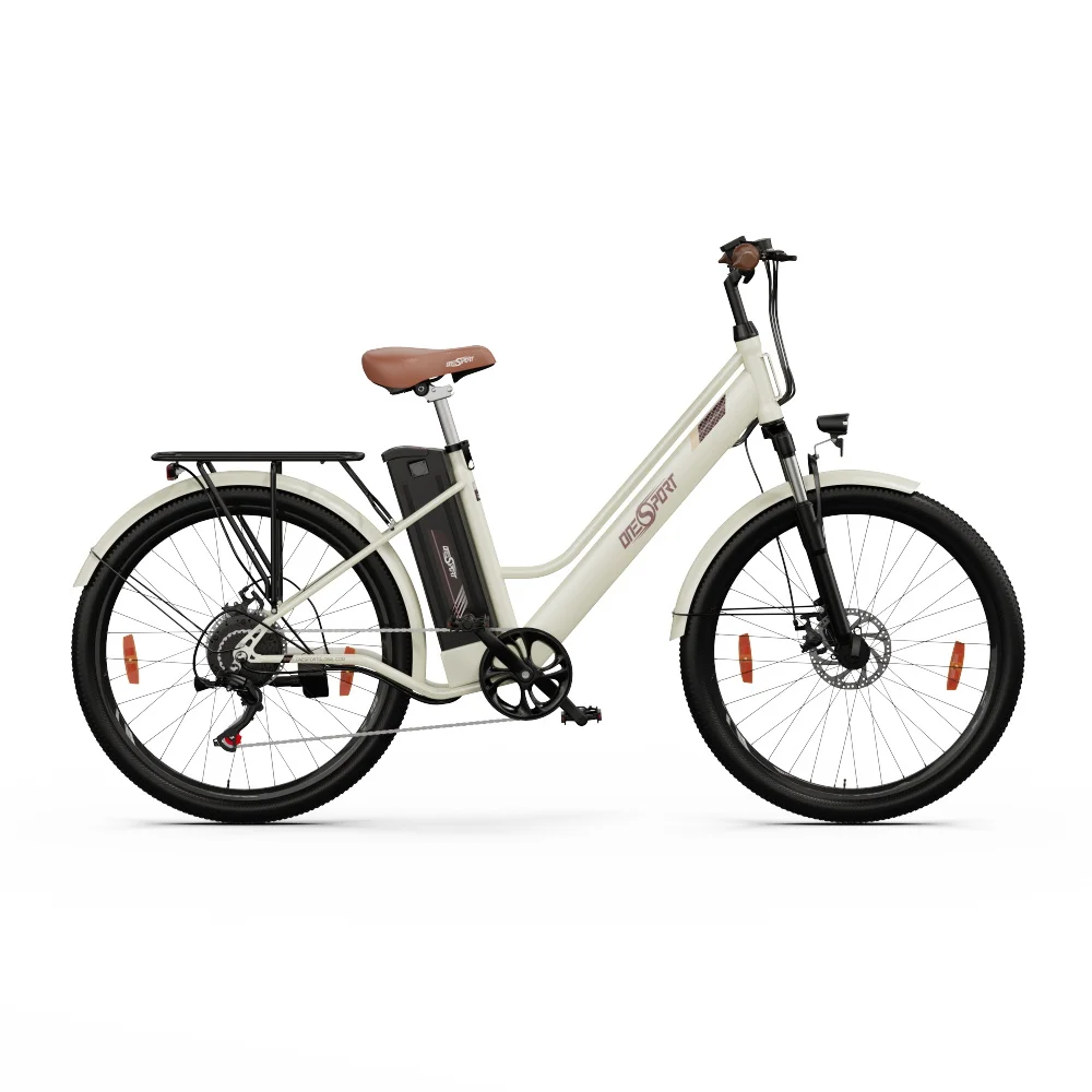 ONESPORT OT18 Electric Bike 250W Motor 36V14.4Ah Battery Adult Ebike Bluetooth APP 26inch Tire Mountain Highway Electric Bicycle