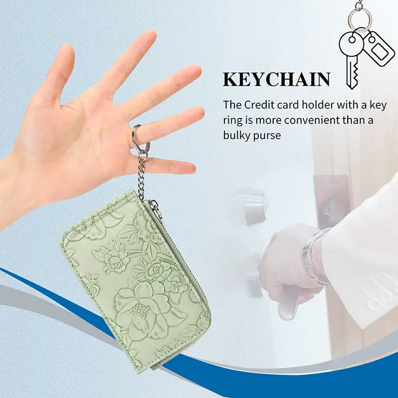 novos-sacos-de-cartao-com-ziper-com-design-em-relevo-carteira-de-dinheiro-de-grande-capacidade-multi-slot-manga-de-cartao-bolsa-de-moedas-feminina-com-chaveiro