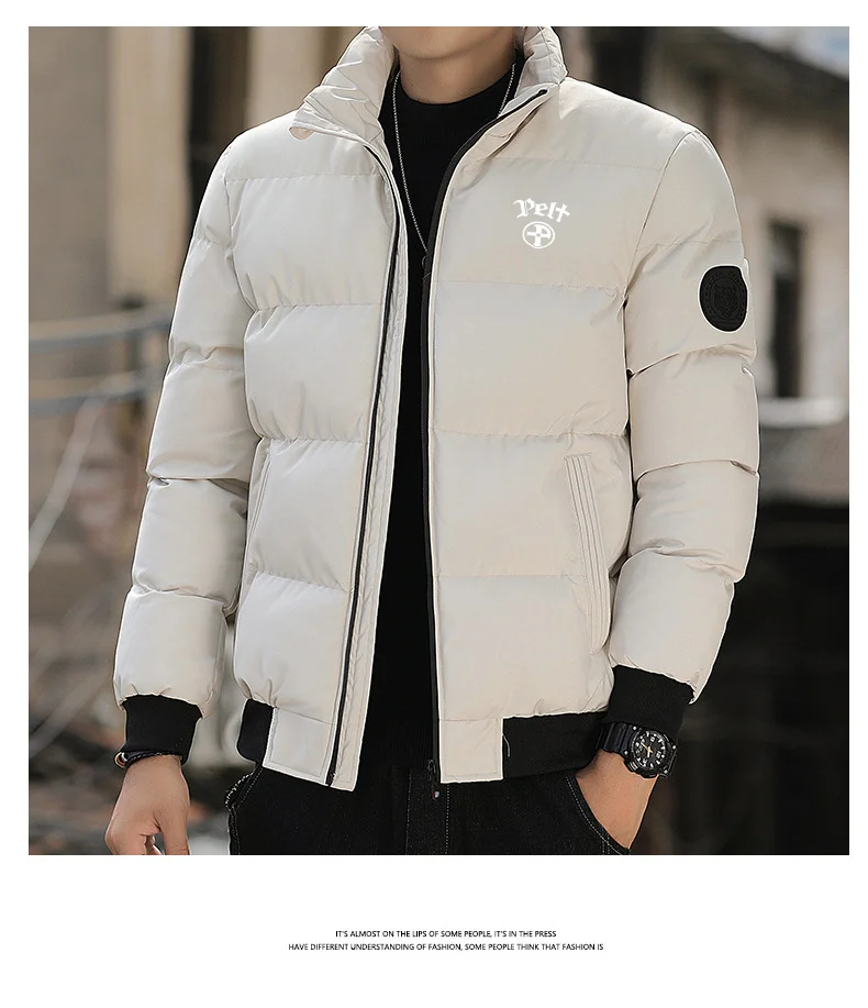 High Quality Authentic Golf Jacket Men\'s Golf Wear 2024 Winter New Padded Windbreaker Short Padded Winter cotton coat men golf