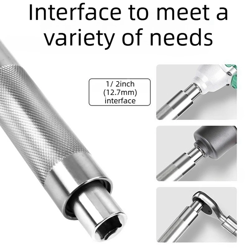 Super Sale Universal Offset Impact Extension Wrench 1/2 High Torque Ratchet Wrench Manual Automatic Repair Tools