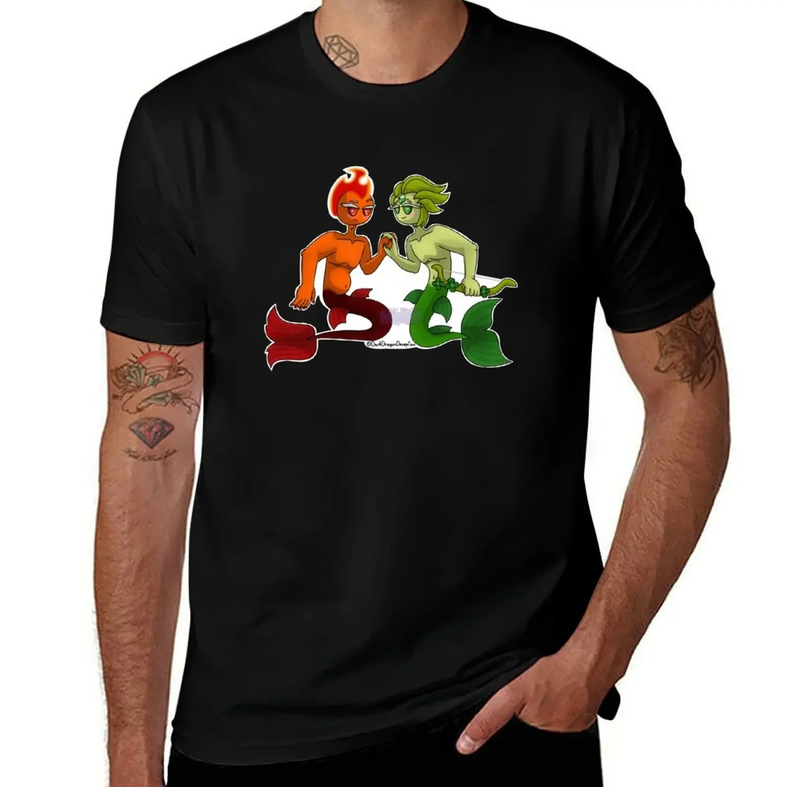 

CookieRun Mermay Day 25: FireWind T-Shirt graphic tee shirt custom t shirt funny meme t-shirts T-shirt men