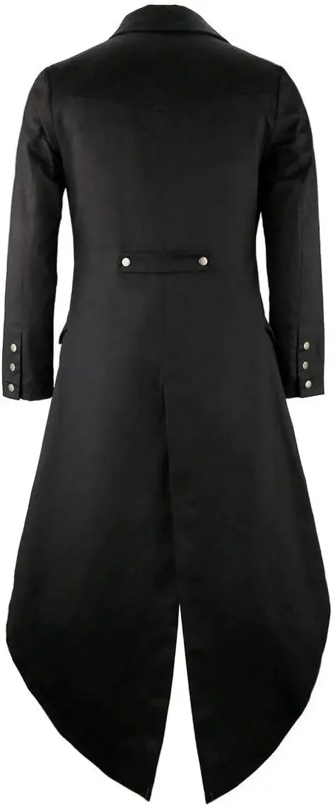 رجل أسود خمر يرتدى سترة يتوهم بارد تأثيري حلي رداء هالوين زي تأثيري Genshin تأثير