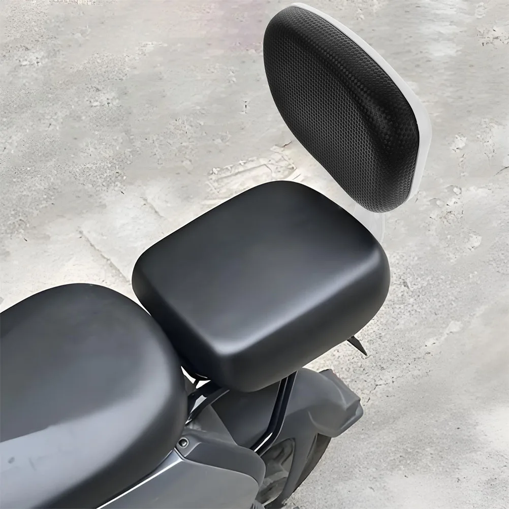 

2 Pcs Children's Backrest Seat Bike Saddle with Motorcycle Plastic Electric Bicycle