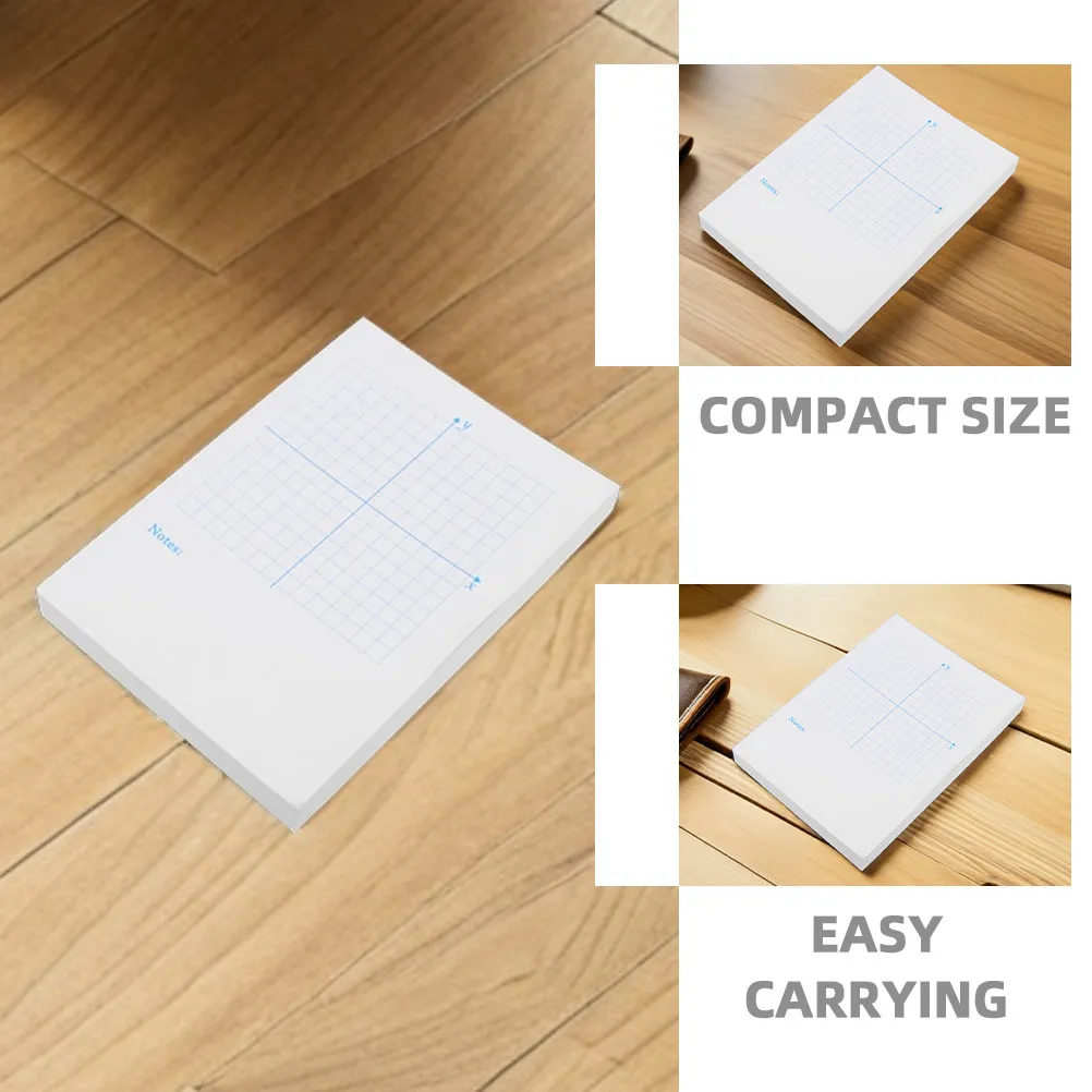 Picture 4: 3Pcs Xy Graph Notebook for Math Practice Coordinate System Learning Spatial Thinking Engineering Science Graphing