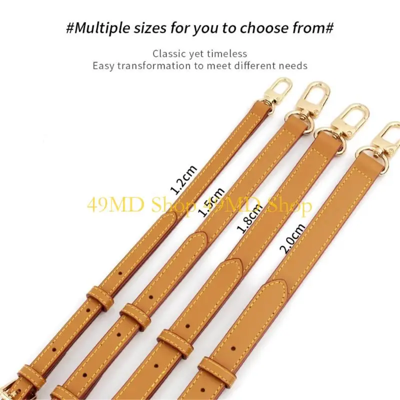 49MD Stylish Leather Bag Strap Belt Belt Replacement Accessories Experience the Perfect Combination of and Convenience