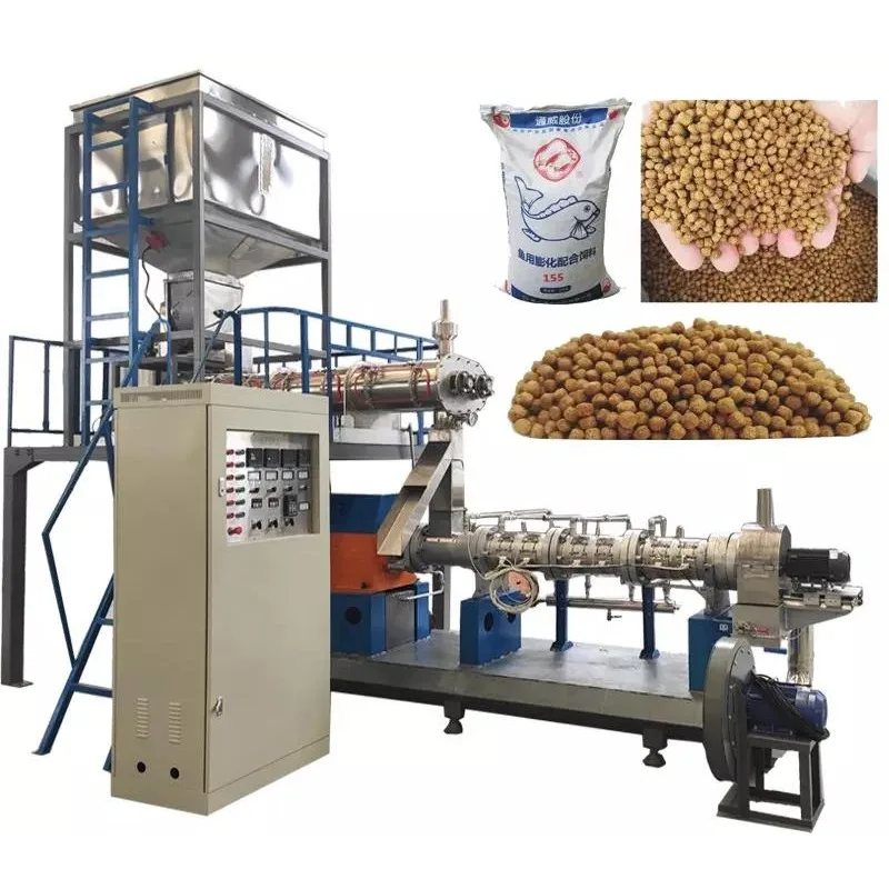 [Best-selling] Big Capacity 8T/H Floating Fish Feed Pellet Making Extruder Machine Prices Fish Feed Extruder Manufacturing Machi