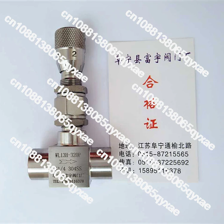 Scale Micro Control Valve Micro Control Valve Flow Control Valve WL13H-320P G1/4 G1/2