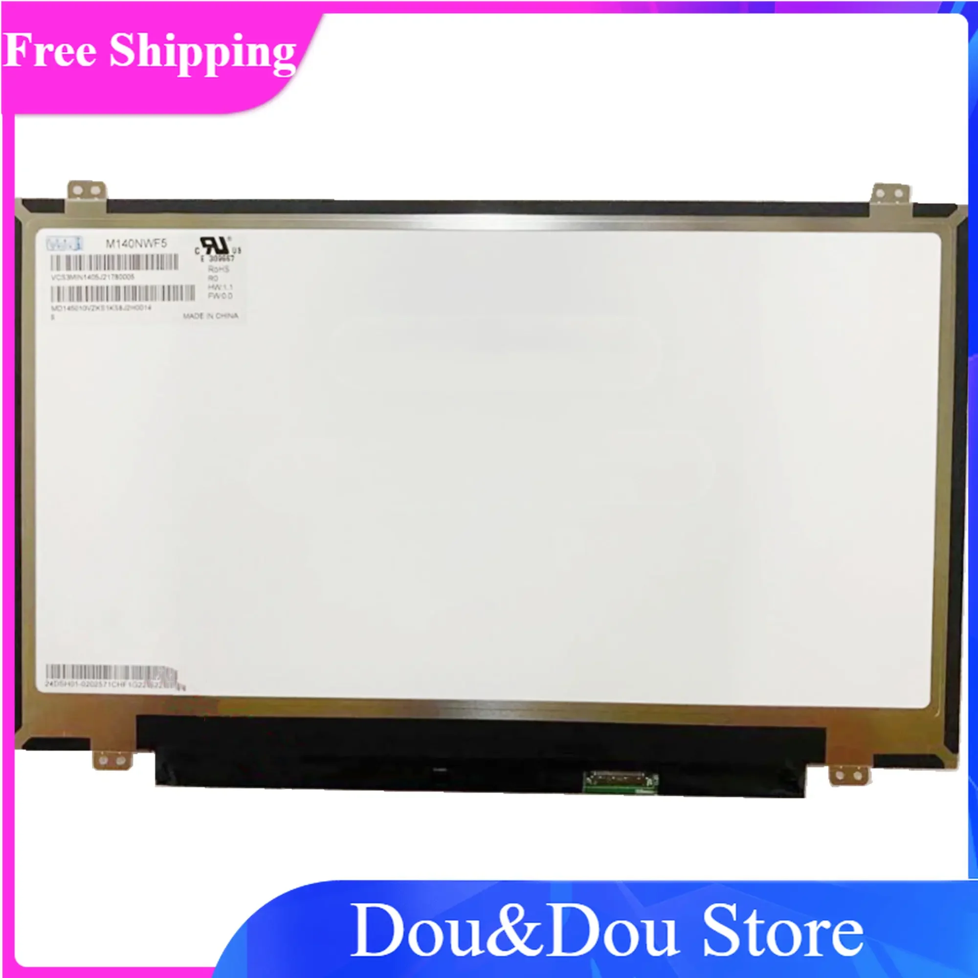 

M140NWF5 R0 For 14.0" FHD 1920x1080 Replacement laptop LCD Screen New