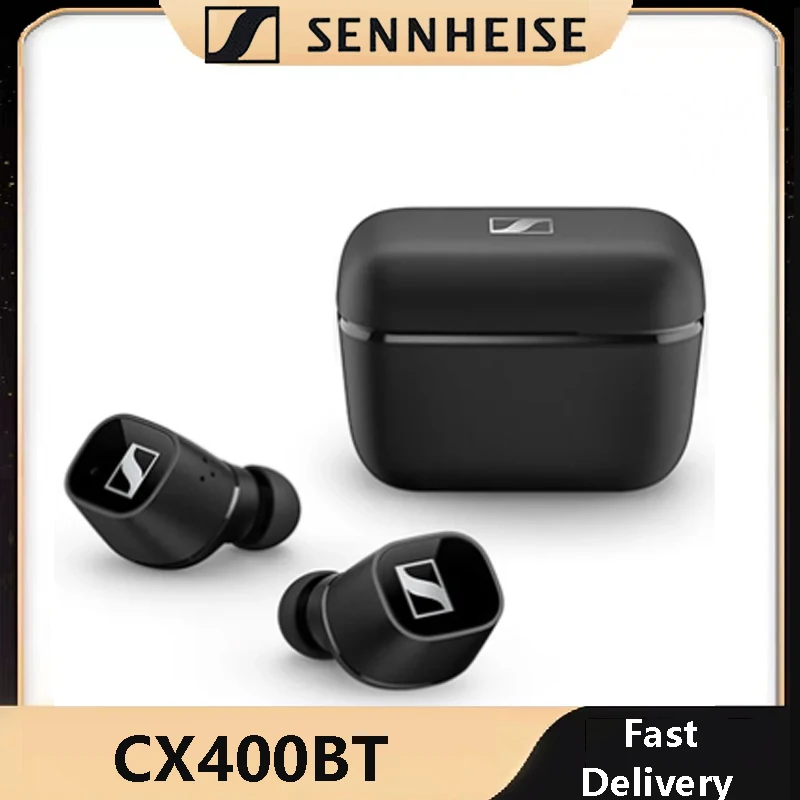 NEW Sennheiser CX400BT True Wireless Earphones TWS Bluetooth Sports Earbuds Stereo Sound Headset Noise Isolation Headphone