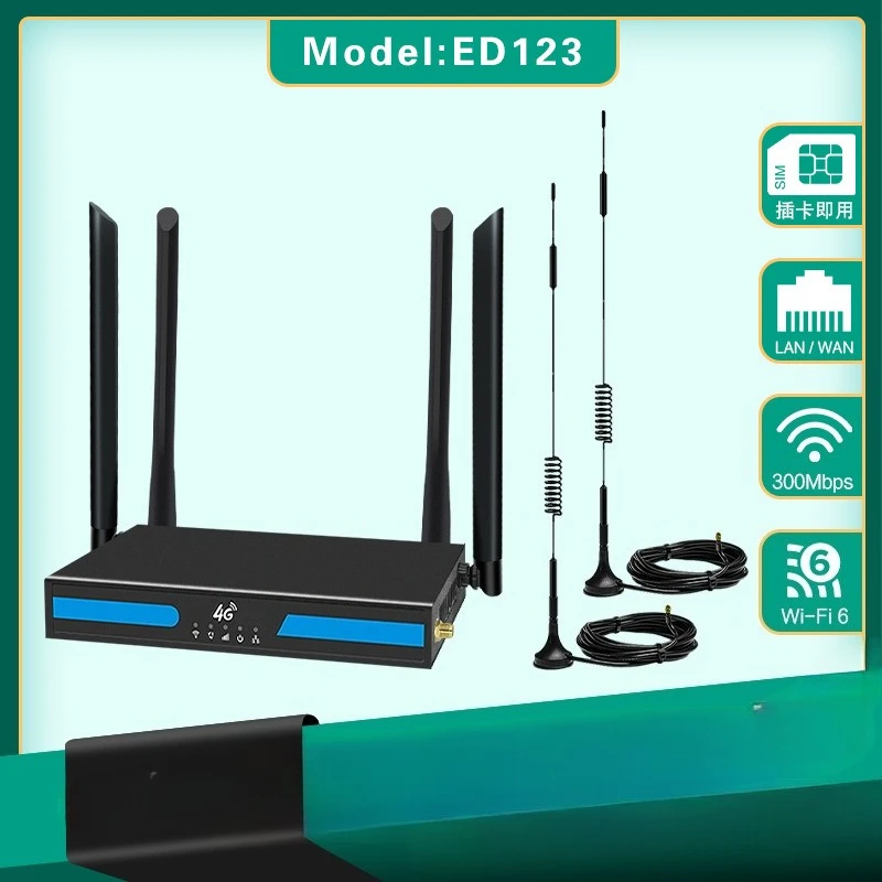 

4G/5G wireless router, wireless CPE, outdoor antenna, WIFI router with card slot, WIFI