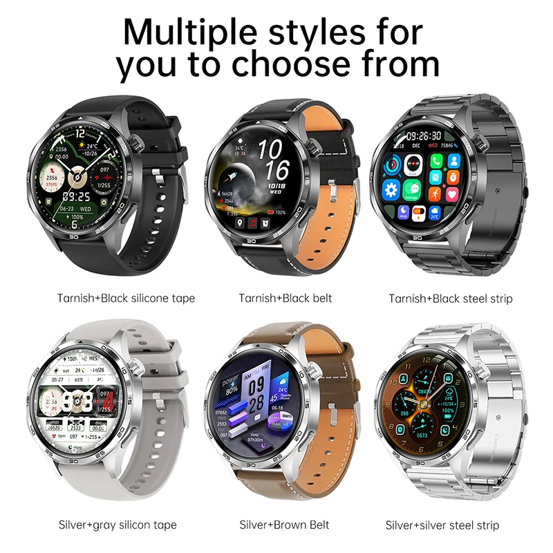 2024 neue Für HUAWEI Uhr GT5 Pro Sport Smart Armband Männer NFC GPS Trackr Kompass 1,53 \