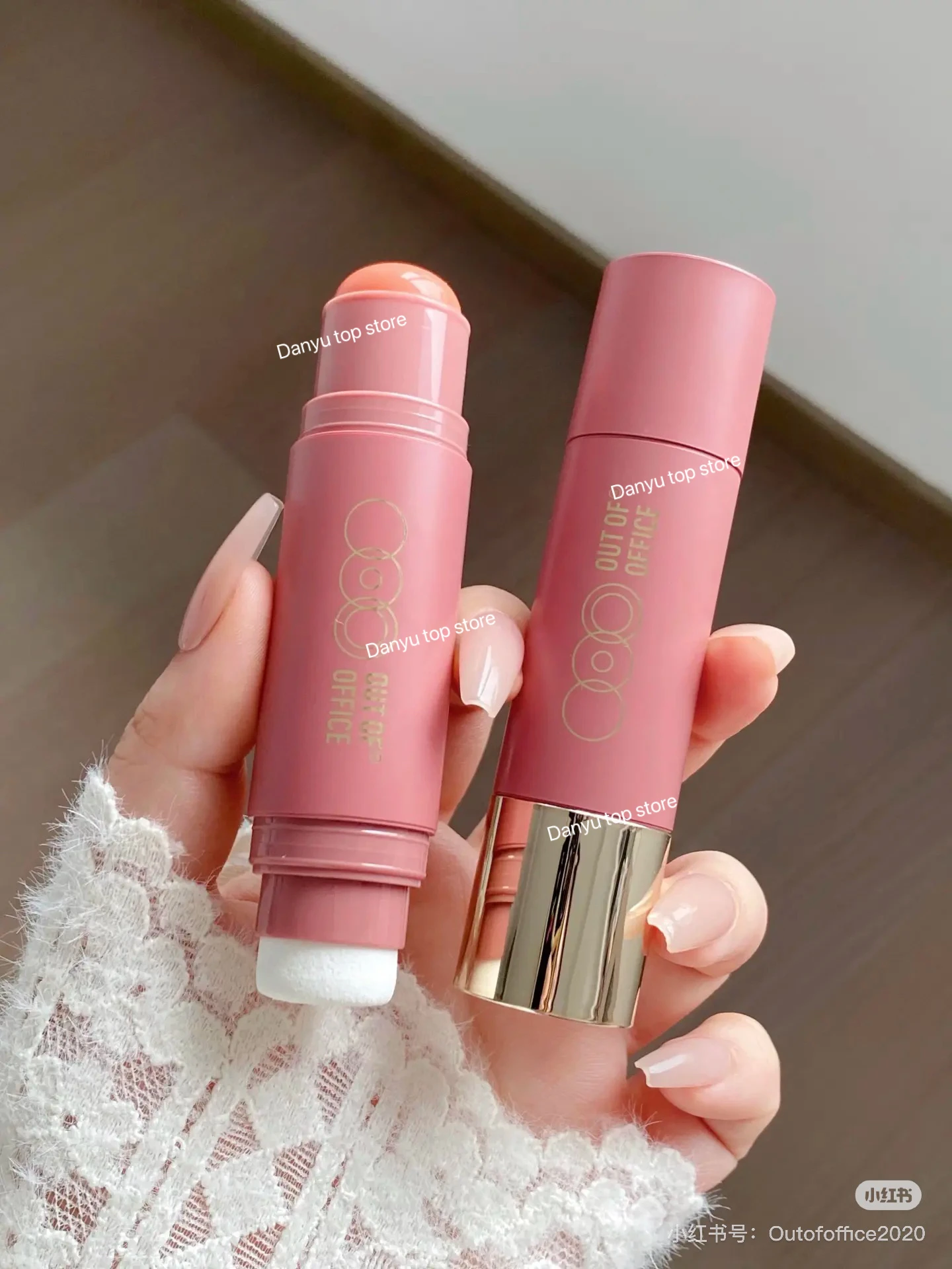 Fora do escritório dupla cabeça destaque aliciamento vara 3d nariz sombra sedoso suave de longa duração blush maquiagem facial