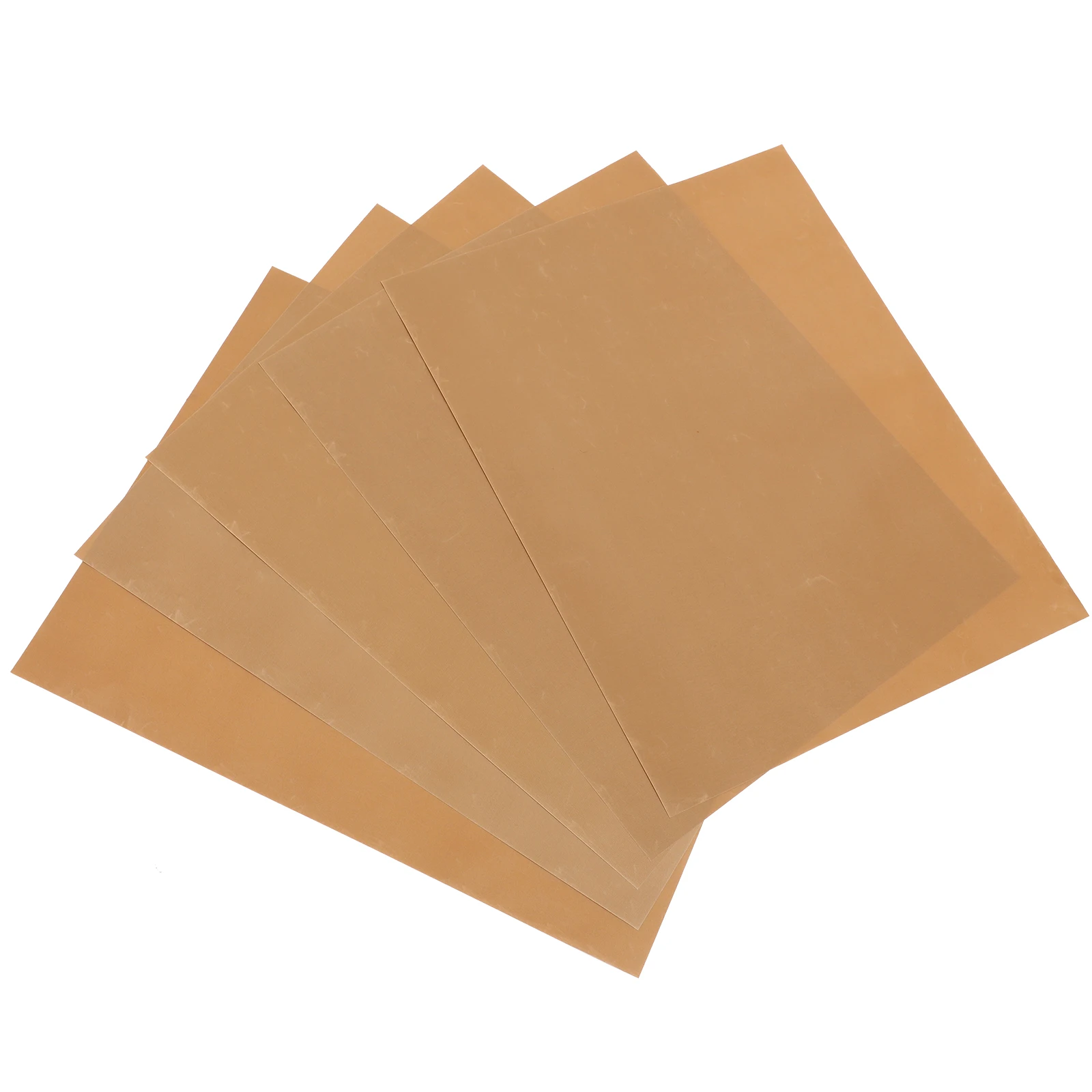 

5pcs Heat Press Mat High-Temperature Resistant Fiberglass Insulation Pad Baking Food Mat Wear-Resistant Ironing Sheet For Home