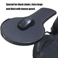 Computer Chair Mounted Mouse Pad Platform Ergonomic Wrist Support Tray 24BB