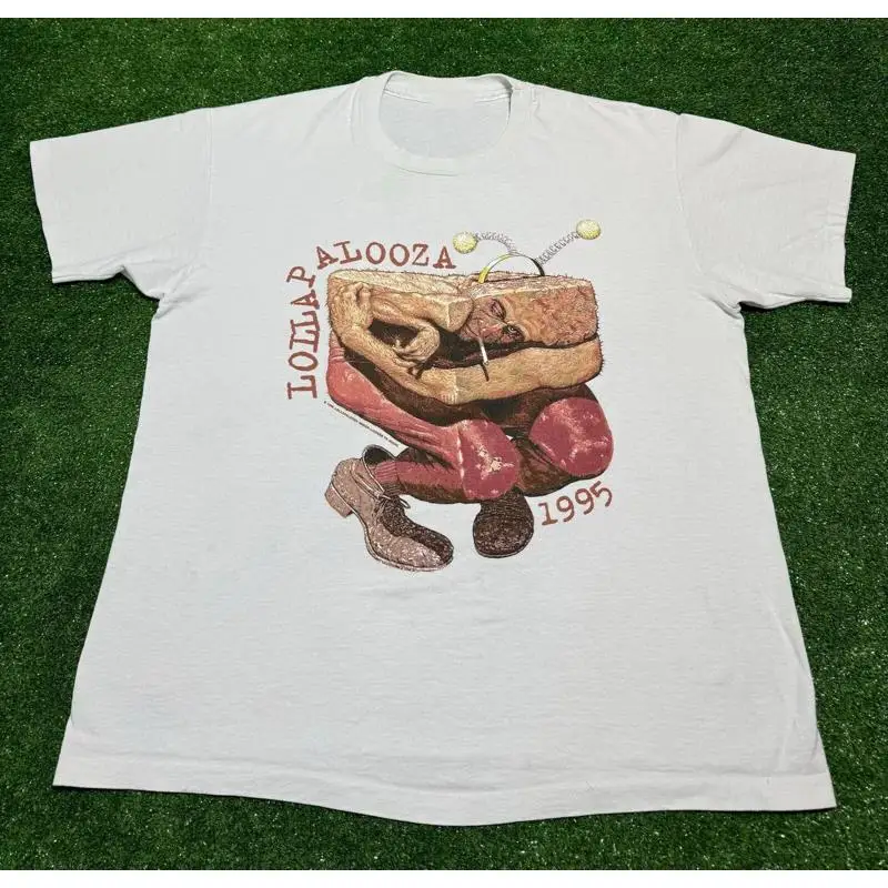 

Хлопковая футболка Lollapalooza Tour для фанатов от S до 5XL, 1995 г., GC1982