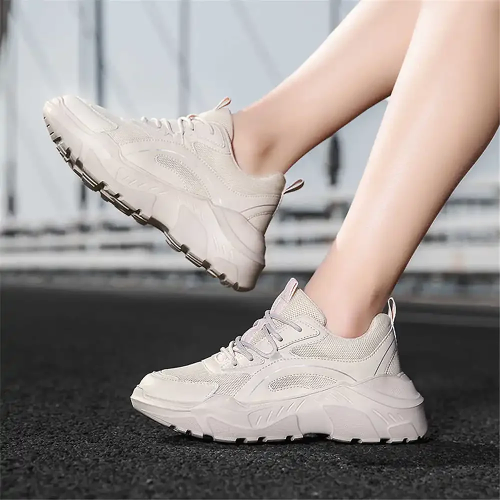 Size 39 Platforme Brown Women Sneakers Skateboarding Beige Women\'s Sports Shoes Ladies Trainer Training Sabot In Offers