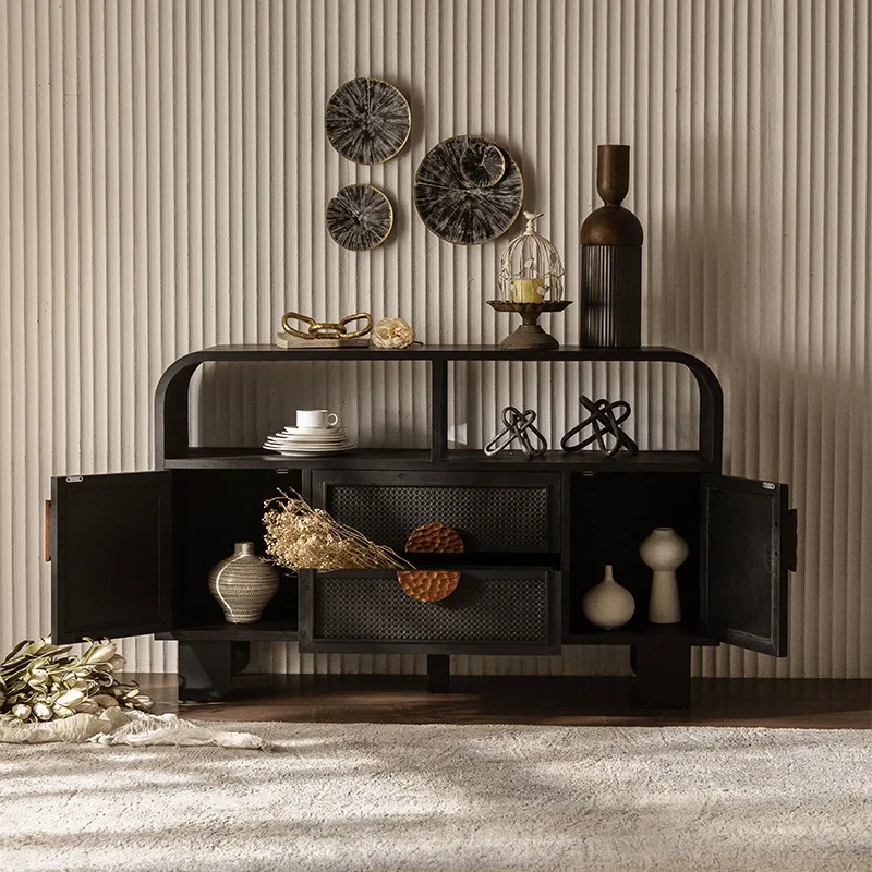 Średniowieczna szafka z litego drewna na werandę, przedpokój w pensjonacie, szafka boczna do jadalni, mała szafka do przechowywania w mieszkaniu.