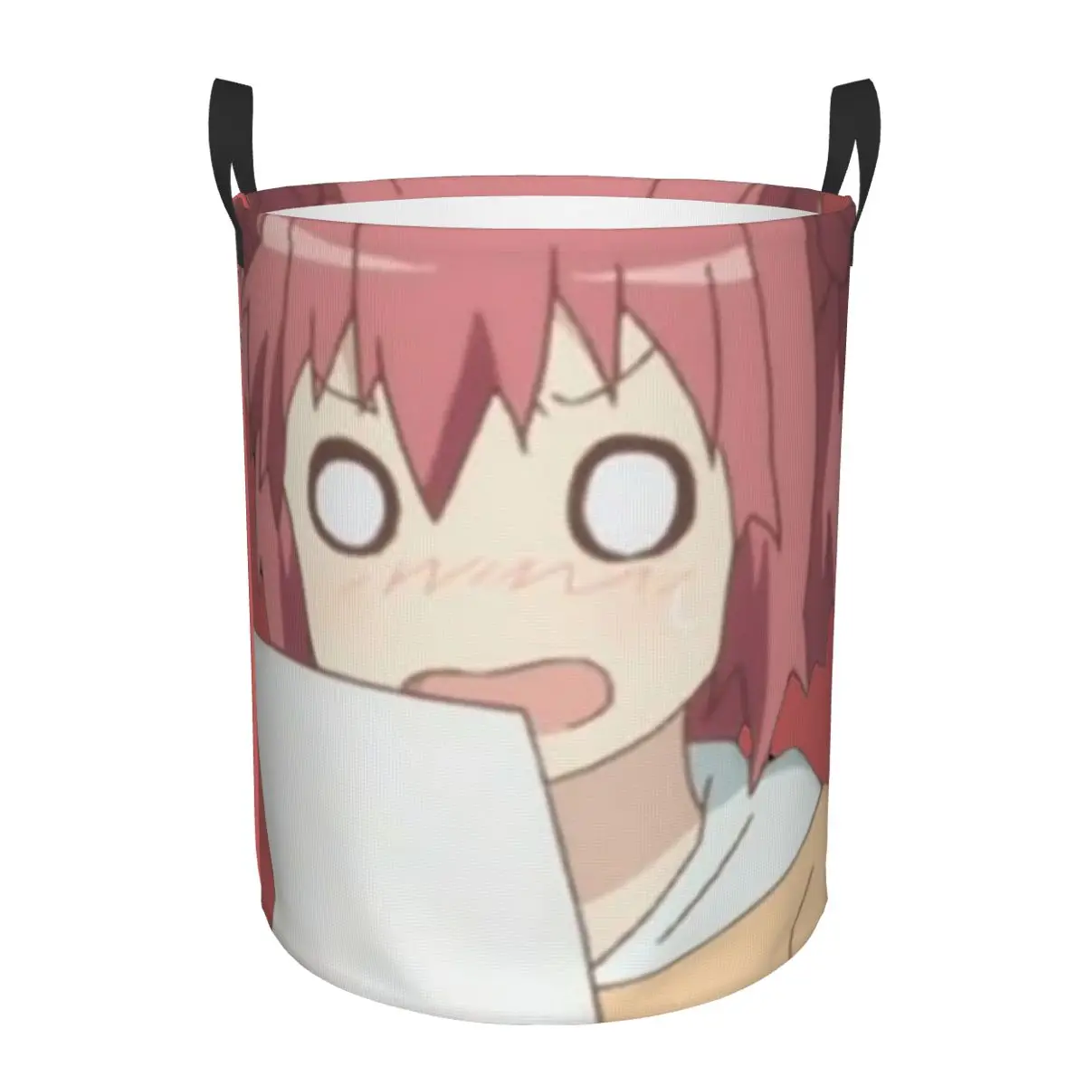 Cestas para la ropa sucia de Akari de Yuru Yuri Anime, cestas plegables grandes impermeables para ropa y juguetes para el hogar y para niños