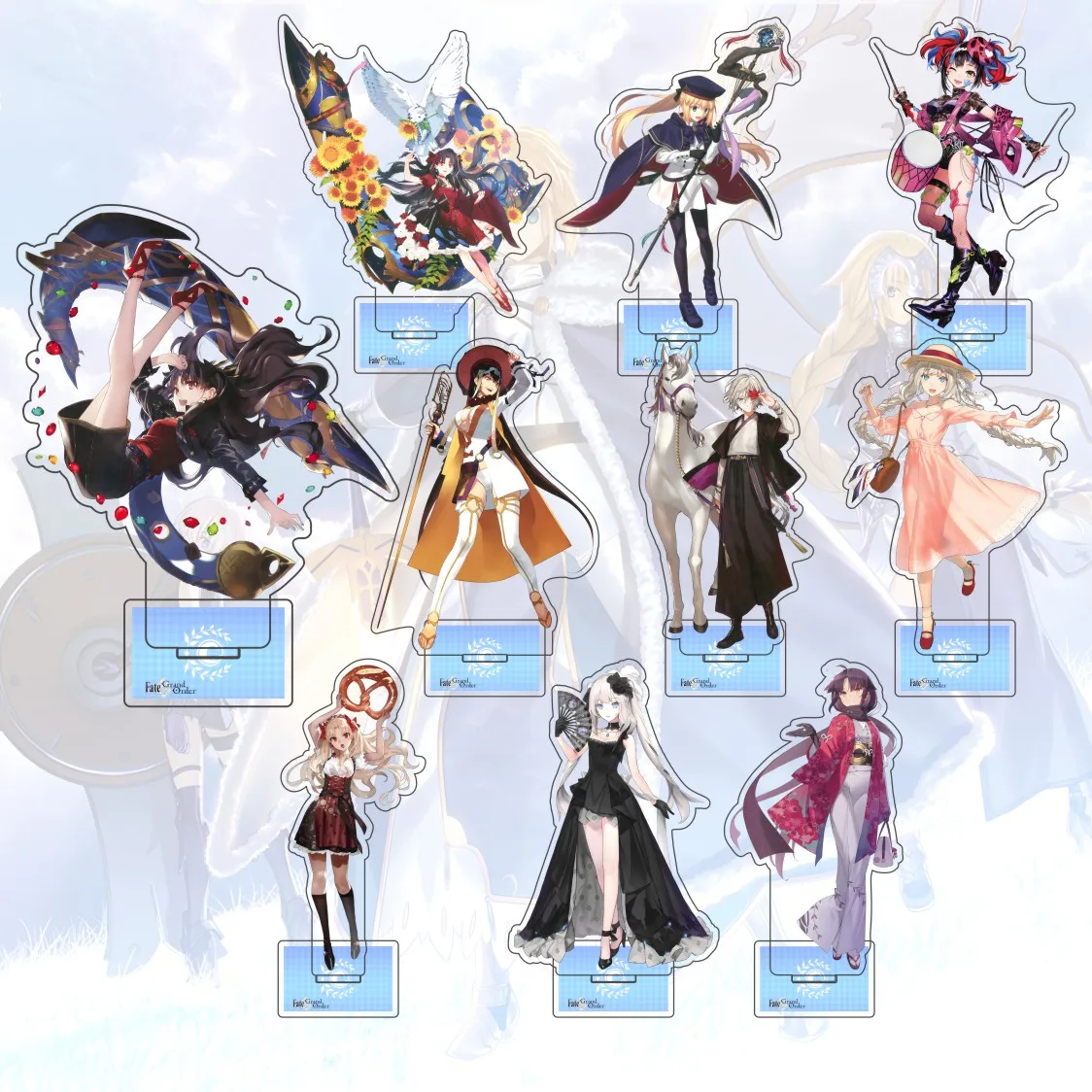 Anime game Fate/Grand Order 15 cm acrylic character stand model bracket desktop bookshelf decoration collection fan gift