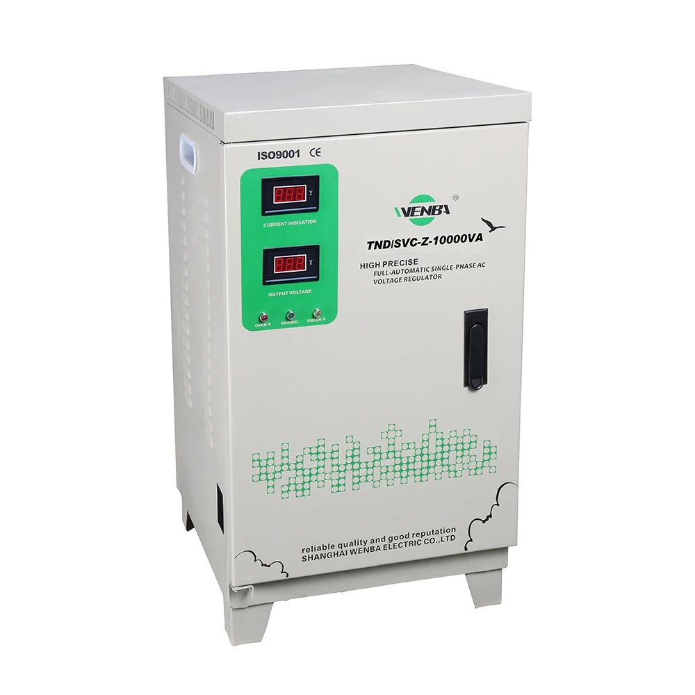 10KVA 10000VA AVR regolatore di tensione automatico AC monofase 110V 220V 10KW 10000W stabilizzatore di tensione per tutta la casa