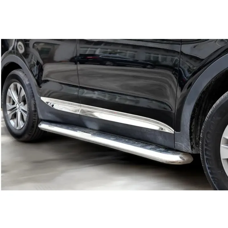 High quality ABS body side moldings side door decoration for Hyundai Santa Fe ix45 2013-2018