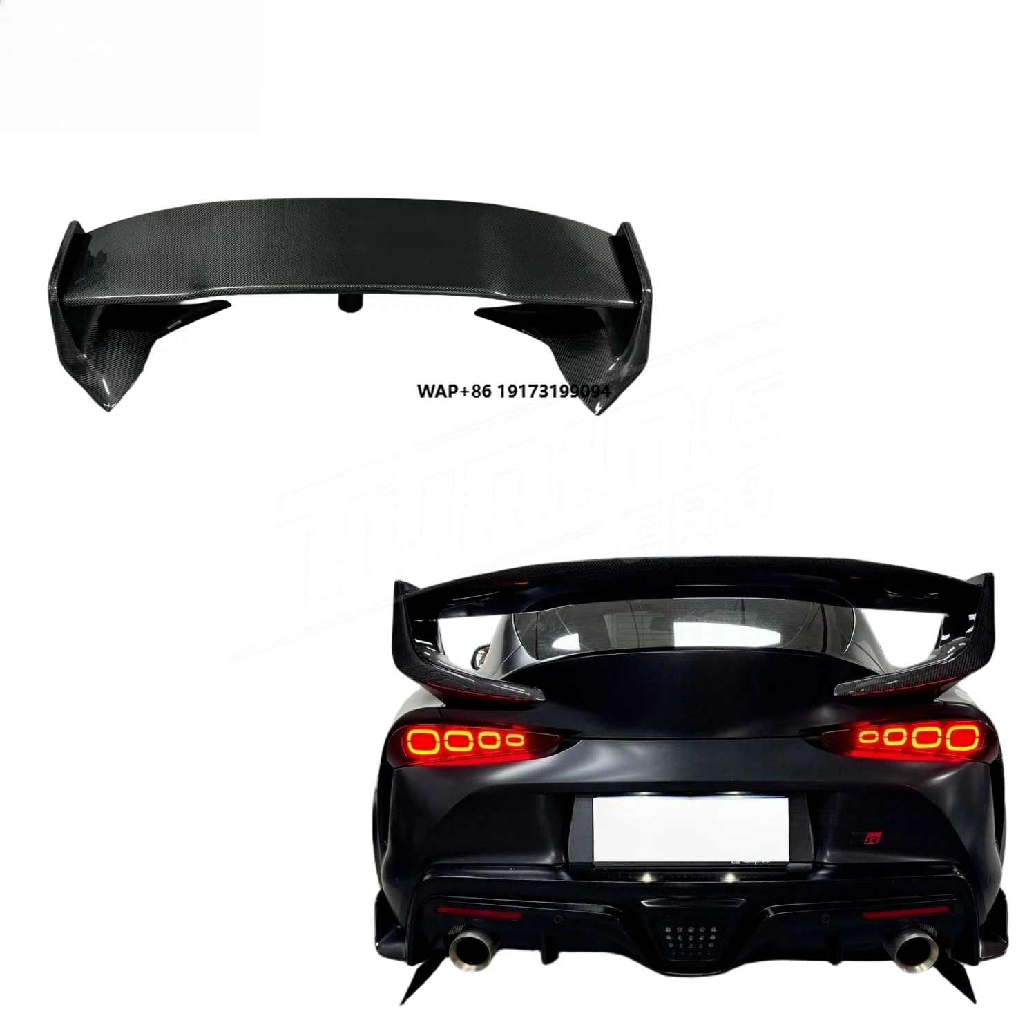 

1:1 Design ST Style Rear Spoiler for 2019 on Supra MK5 A90 A91 Perfect Fitment Car