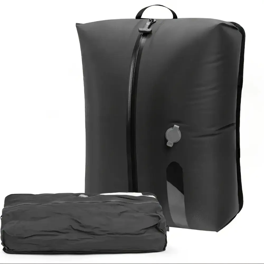 

Reusable Vacuum Bags for Travel Waterproof Folding Travel Compression Bag Space Saver Dustproof Luggage Vacuum Storage Bag