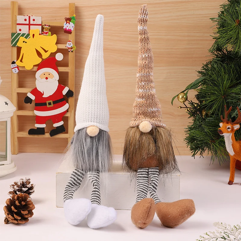 

new Christmas decoration long legs Rudolph doll Christmas children gift hotel mall window decoration