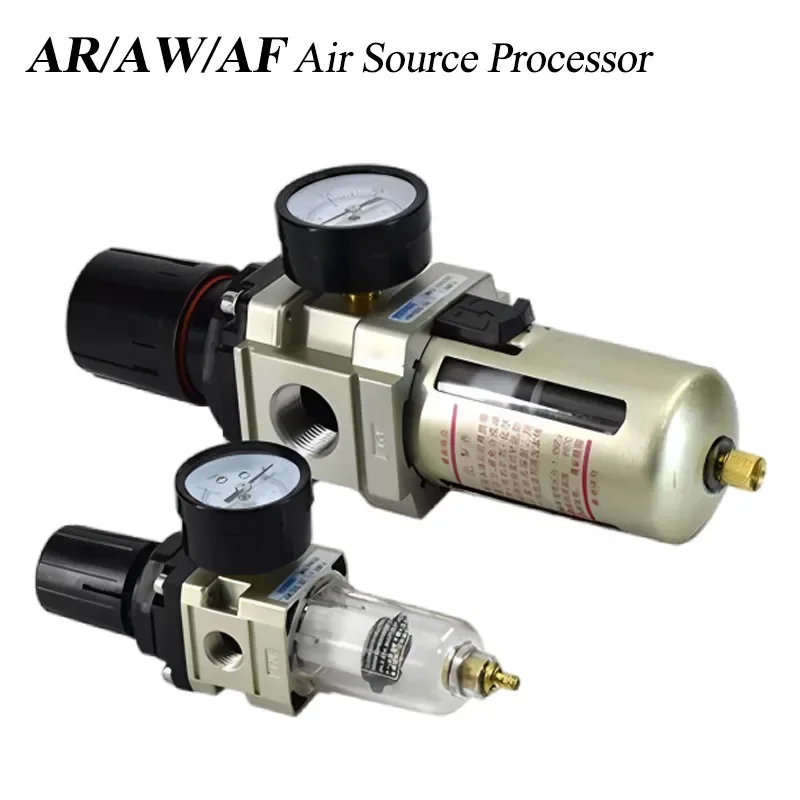 HLH Pressure Regulating Valve AR/AF/AW2000-02 3000-03 Pneumatic Air Compressor Filter AF4000-06 Air Pressure Regulator AW5000-06