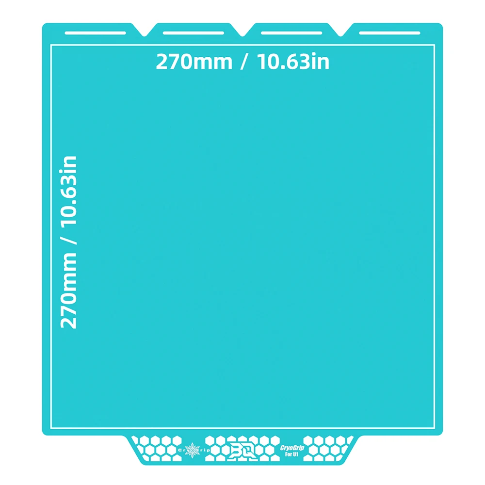 BIQU Panda Bouwplaat CryoGrip Pro Glacier/Frostbite Cool Plate Dubbelzijdig Voor Snapmaker U1 3D Printer Accessoires