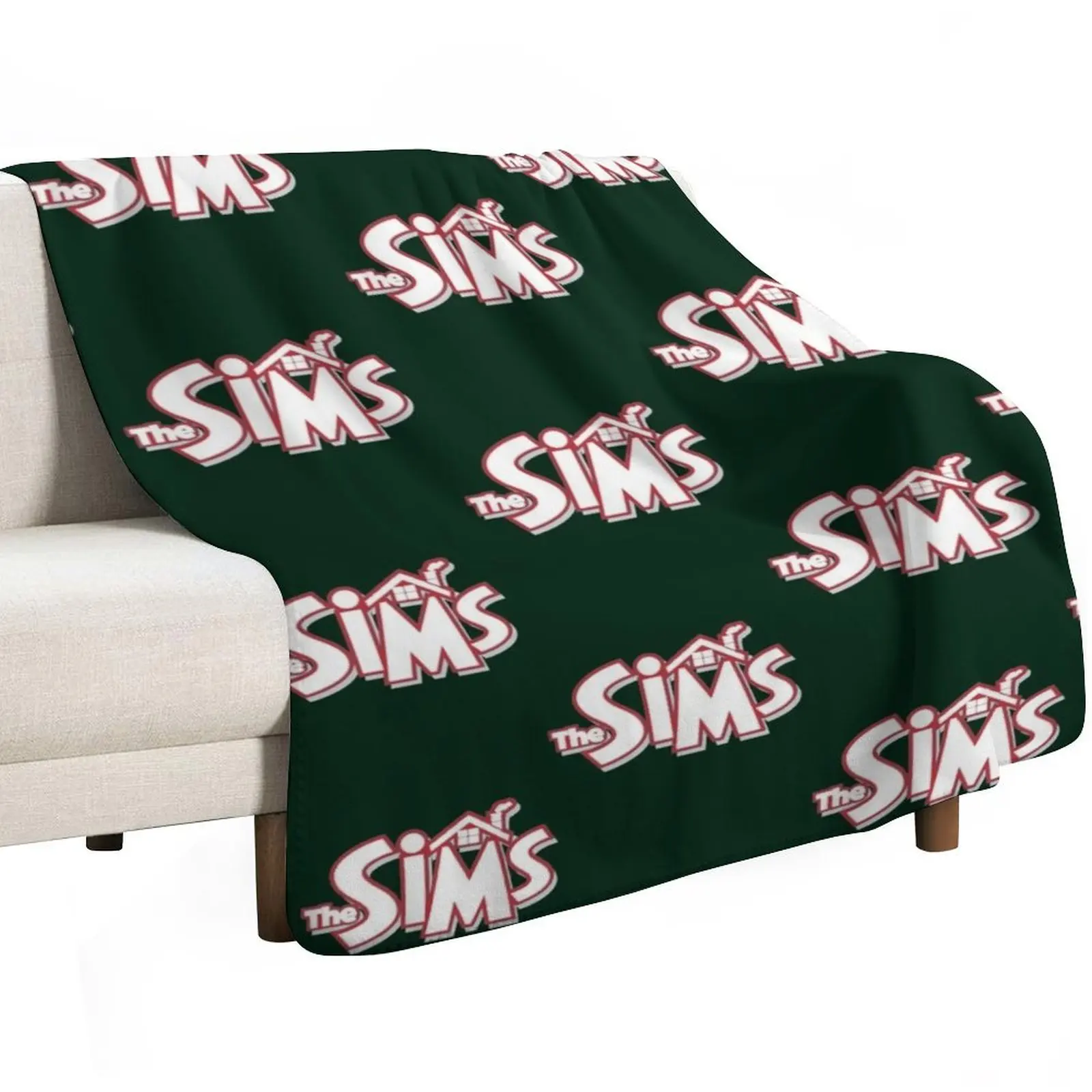 

BEST SELLER - The Sims Merchandise Throw Blanket Vintage warm winter Soft Beds Blankets