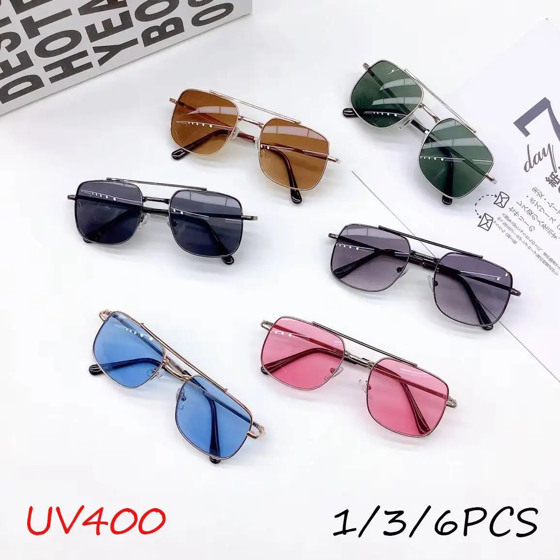 2026 Neue Sommer-Sonnenschutz-Brille UV400-Schutz Kinder-Sonnenbrille Modische Jungen- und Mädchenbrille