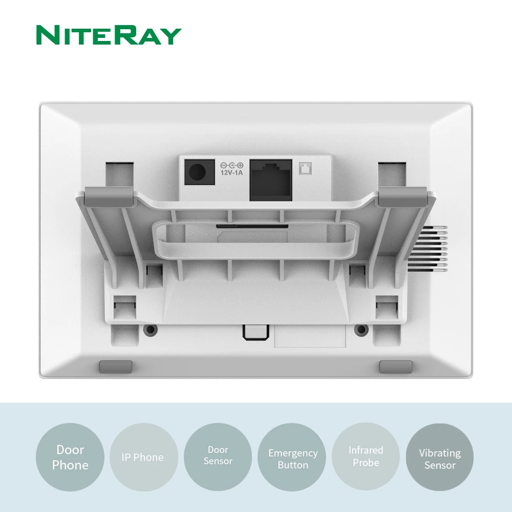 I51w built-in 2.4g wi-fi 4.3-Polegada tela colorida sip estação interna intercomunicador visual câmera do telefone da porta e controle de acesso