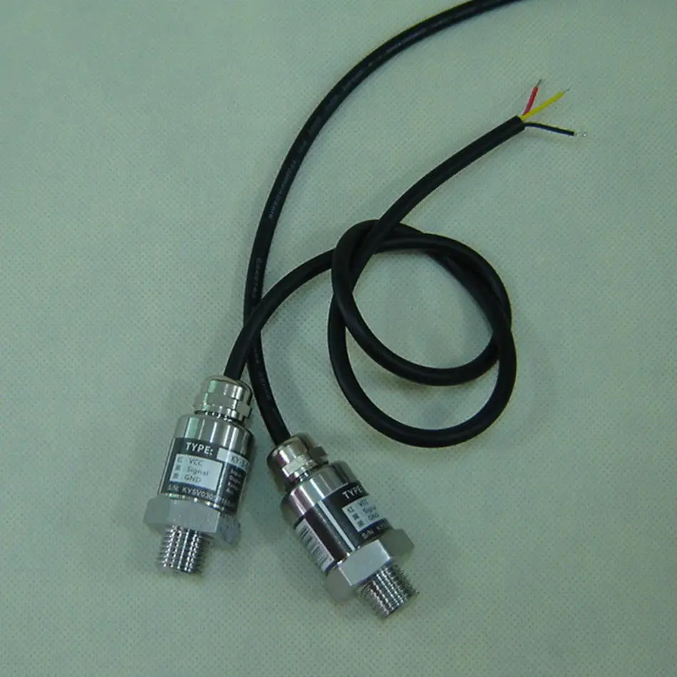 Pressure Sensor, Variable Frequency Pump Water Pressure Sensor, Three-wire Waterproof Lead, Range 0-1.6 Mpa