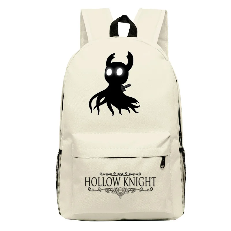 Периферийный рюкзак Hollow Knight Game, студенческий школьный рюкзак большой емкости, уличный дорожный рюкзак, подарки на день рождения