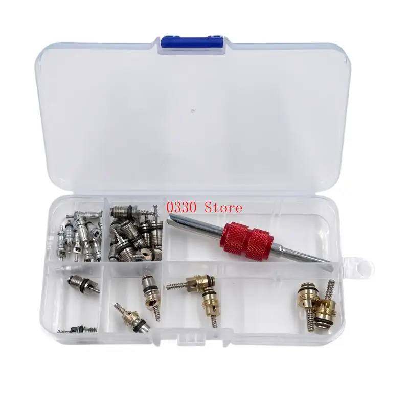 

Universal AC Valves Includes Removal Tool For Car Air Conditioning Systems
