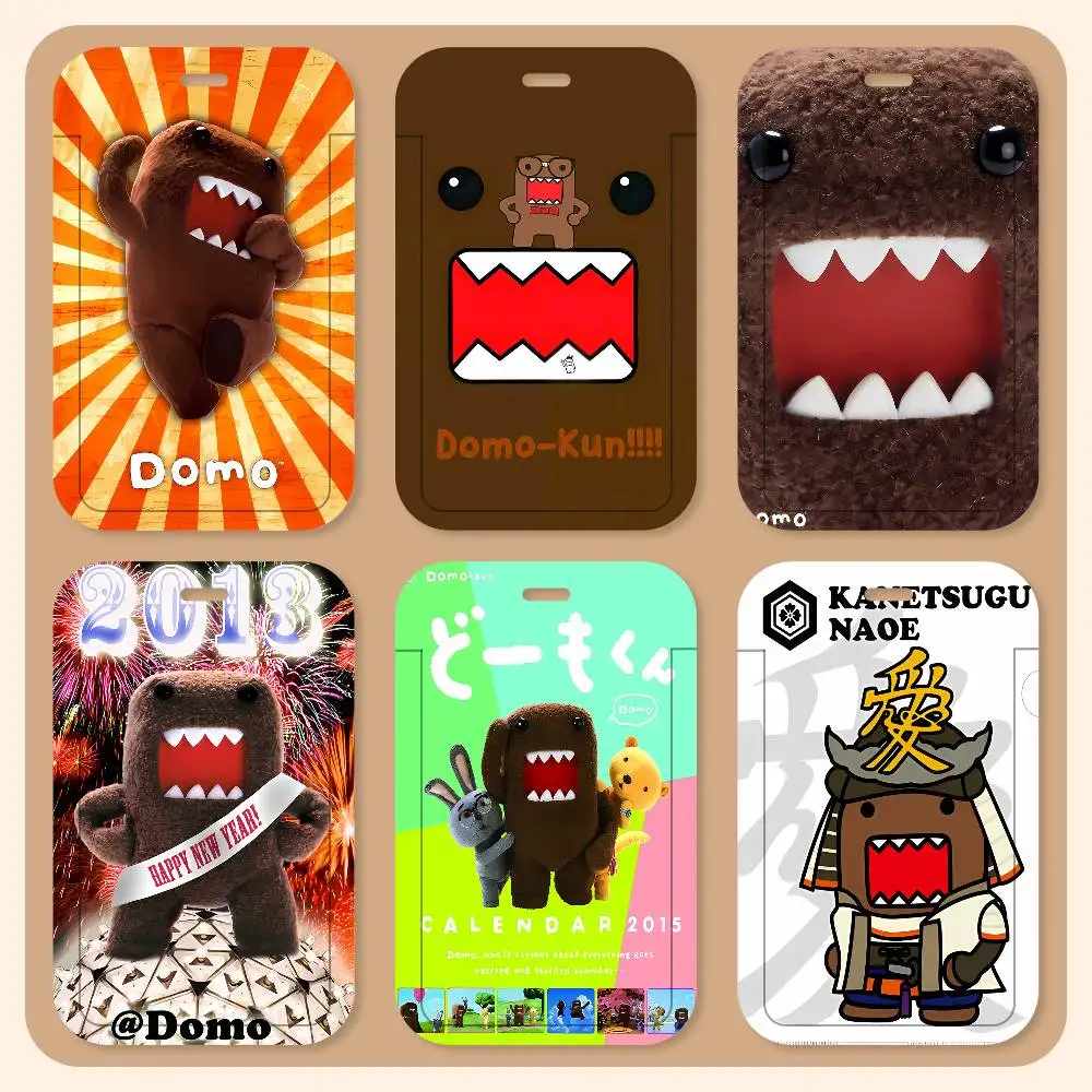 

Cute Domo Kun (31).jpg Lanyard Card Holders Student ID Card Holders Neckband Card Holders Access Control Accessories Gifts